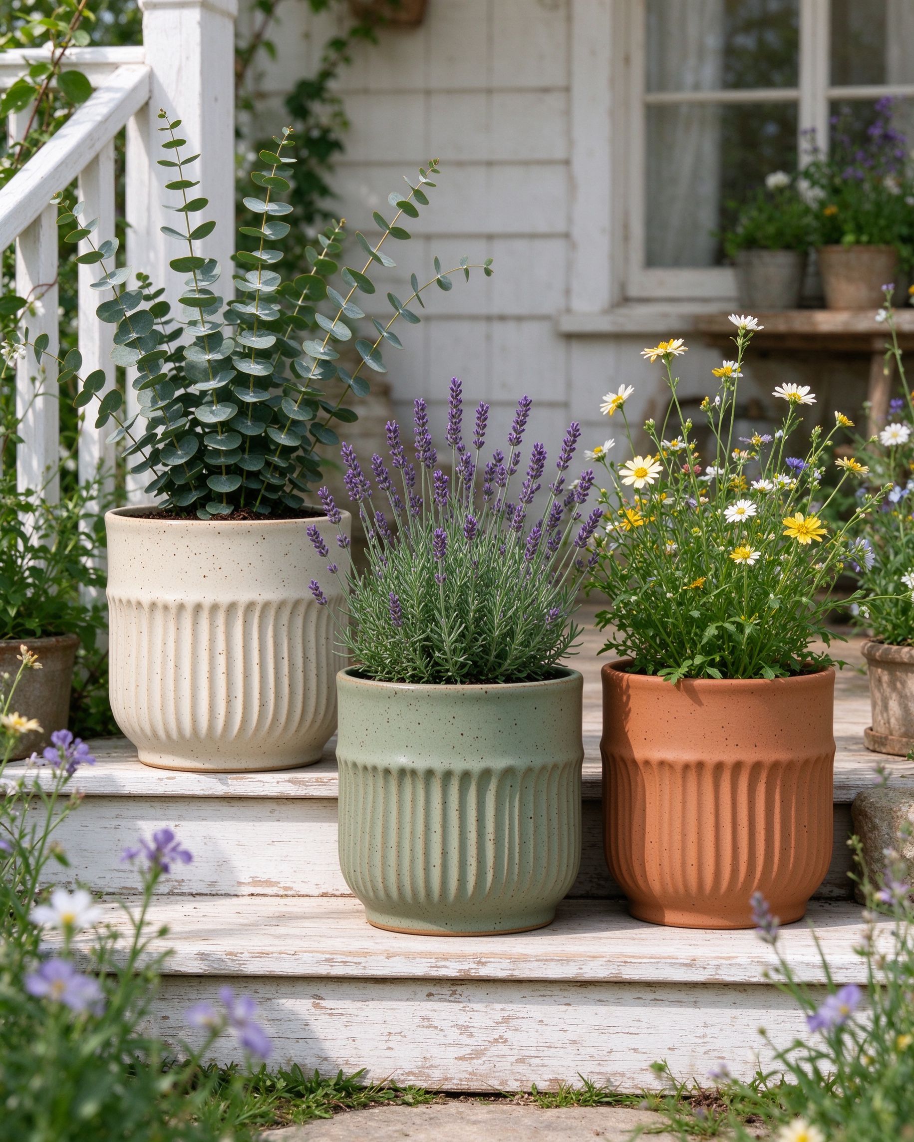 Cottage Planter Trio