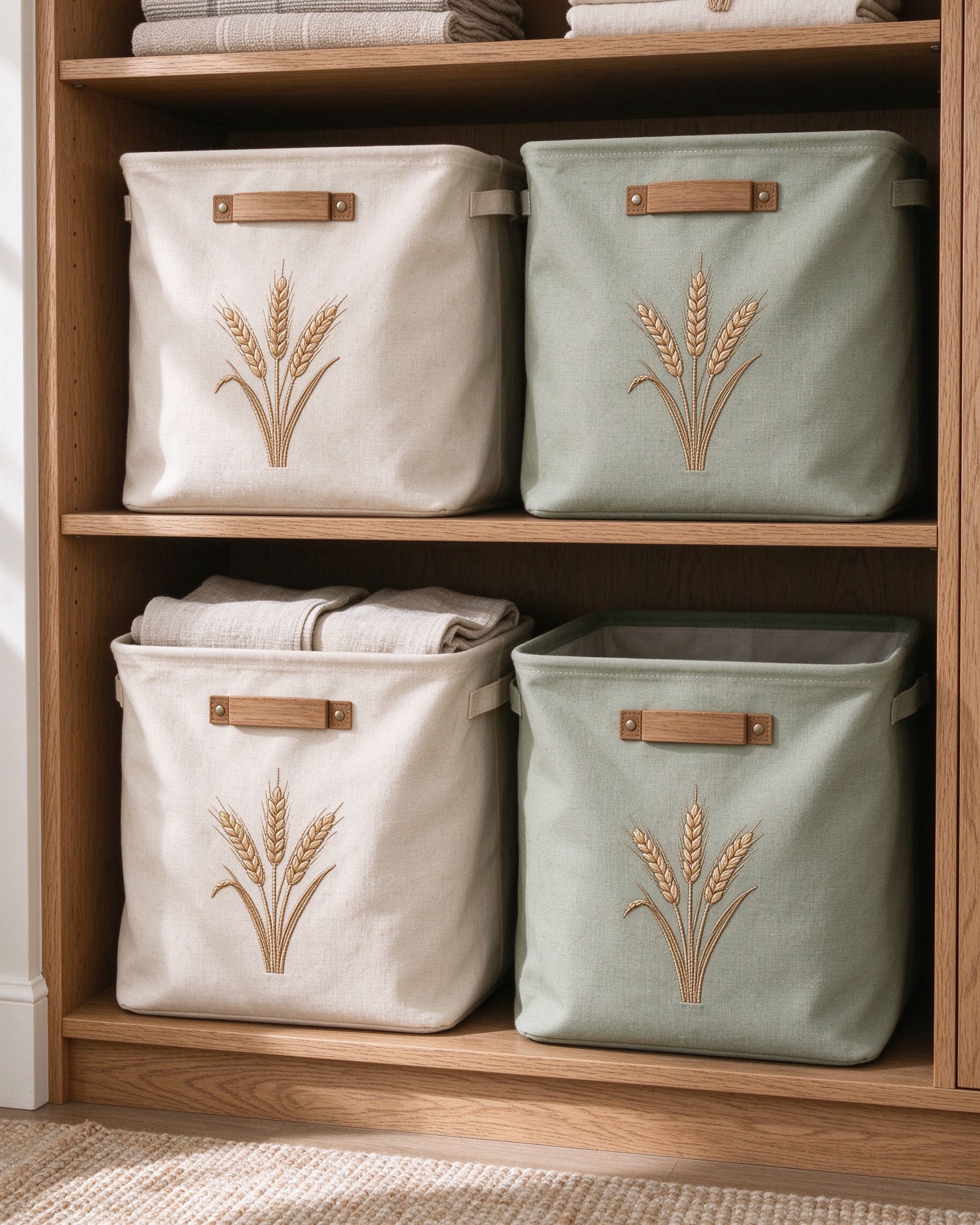 Farmstead Canvas Bins
